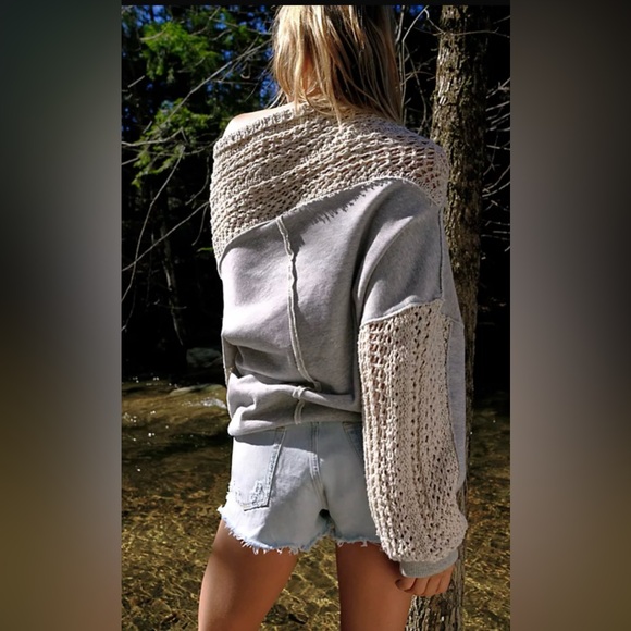 Free People Beach Bonfire Swit Sweater New - Picture 2 of 2